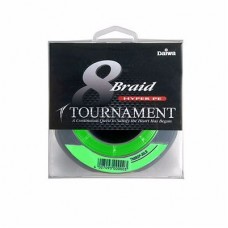 Шнур Daiwa Tournament 8хBraid Chartreuse 135м 0.12мм