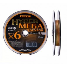 Шнур Daiwa UVF Hyper mega sensor 100м 0,8