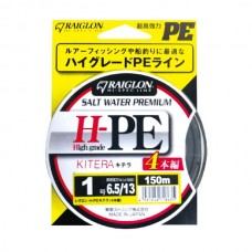 Шнур Raiglon H-PE Kitera 4 braid 5 colors 150м PE 1,0/0,165мм Шнур Raiglon H-PE Kitera 4 braid 5 colors 150м PE 1,0/0,165мм