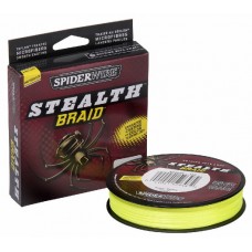 Шнур Spider wire Stelth yellow 137м 0,12мм