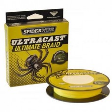Шнур Spiderwire 8 carrier ultracast yellow 110м 0,14мм