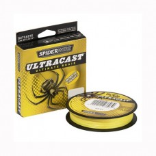 Шнур Spiderwire fluorobraid yellow 110м 0,18мм