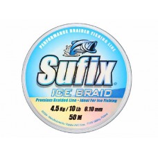 Шнур Sufix Ice braid 50м 0,10мм Шнур Sufix Ice braid 50м 0,10мм