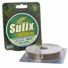 Шнур Sufix Matrix pro green 135м 0,10мм