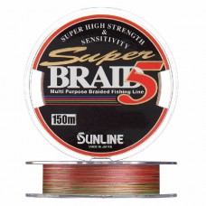 Шнур Sunline Braid 5 150m 1.2 0.185mm 7.1кг