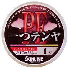 Шнур Sunline Hitotsu tenya 210м 1,0 Шнур Sunline Hitotsu tenya 210м 1,0