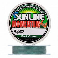 Шнур Sunline мomentum 4x4 HG D.G 150м 1,0 16lbs Шнур Sunline мomentum 4x4 HG D.G 150м 1,0 16lbs