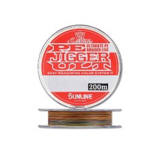 Шнур Sunline PE Jigger ULT 8braid 200м 0,6 10lb Шнур Sunline PE Jigger ULT 8braid 200м 0,6 10lb