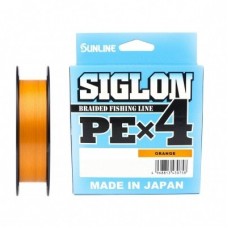 Шнур Sunline Siglon PEх4 orange 150м 0,2 3lb Шнур Sunline Siglon PEх4 orange 150м 0,2 3lb