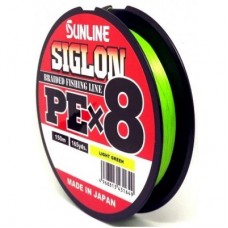 Шнур Sunline Siglon PEх8 light green 150м 1,0 16lb