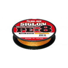 Шнур Sunline Siglon PEх8 orange 150м 0,5 8lb Шнур Sunline Siglon PEх8 orange 150м 0,5 8lb