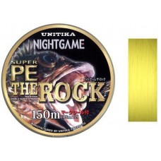 Шнур Unitika Nightgame PE rock 150м 0,235мм 12кг Шнур Unitika Nightgame PE rock 150м 0,235мм 12кг