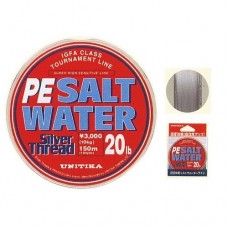 Шнур Unitika Salt Water PE 150м 0,18мм 10кг Шнур Unitika Salt Water PE 150м 0,18мм 10кг