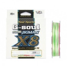 Шнур YGK Super jigman X8 200м 1,5 30lb Шнур YGK Super jigman X8 200м 1,5 30lb