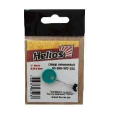 Стопор Helios силиконовый 1077 уп.6шт