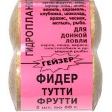 Технопланктон Привада Фидер гейзер тутти-фрутти 2шт по 50гр Технопланктон Привада Фидер гейзер тутти-фрутти 2шт по 50гр