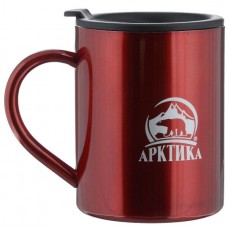 Термокружка Арктика с крышкой 400мл красная Термокружка Арктика с крышкой 400мл красная