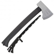 Топор SOG Backcountry axe пила сталь 1055 рукоять пластик