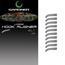 Трубка изогнутая для крючка Gardner Covert hook aligners small c-thru black/silt Трубка изогнутая для крючка Gardner Covert hook aligners small c-thru black/silt