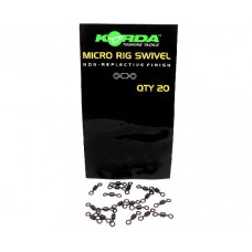 Вертлюг Korda Mikro rig swivel 20шт Вертлюг Korda Mikro rig swivel 20шт