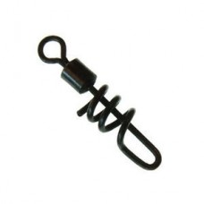 Вертлюг с быстросъёмом Gardner Covert corkscrew swivel №8 Вертлюг с быстросъёмом Gardner Covert corkscrew swivel №8