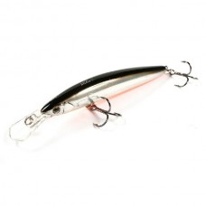 Воблер Jackall Midia 88S laser silver & black Воблер Jackall Midia 88S laser silver & black