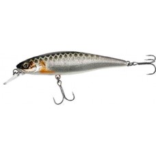 Воблер Jackall Minnow 80 hI silver & black Воблер Jackall Minnow 80 hI silver & black