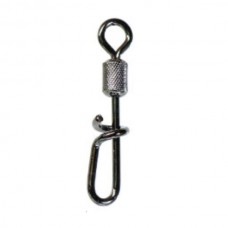 Застежка с вертлюгом UG Ring snap black M Застежка с вертлюгом UG Ring snap black M
