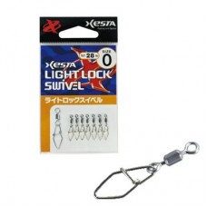 Застежка Xesta с вертлюгом Light lock swivel №0